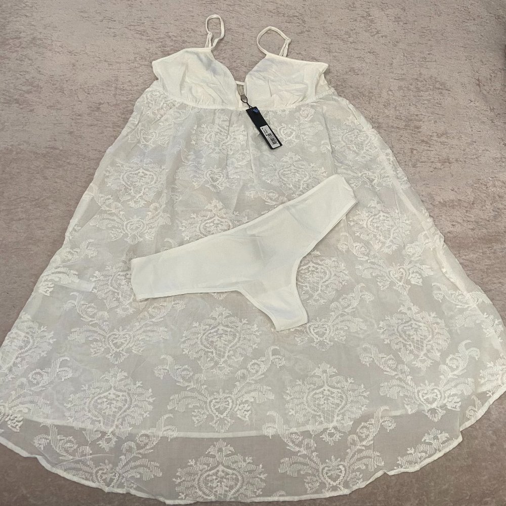 Chemise and Lingerie Set by Touche Collection Size L